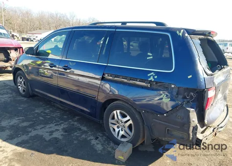 2005 Honda Odyssey Ex-L из США, поврежденный, VIN 5FNRL38645B050613